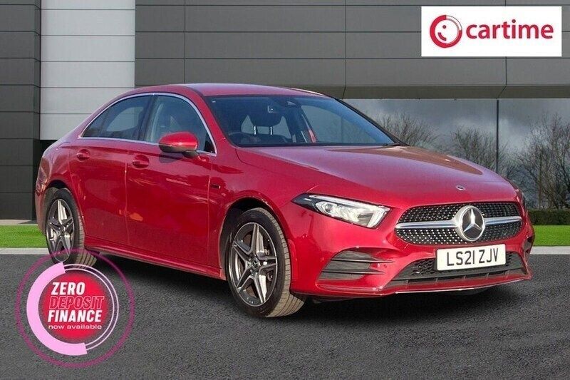 Red Used 2021 Mercedes A250 Executive Sedan | £17,025 (Good price) - Image 1/3