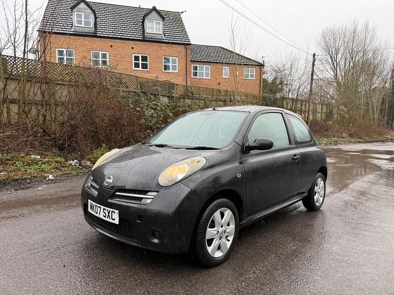 Used Nissan Micra 79 HP (58 kW) 2007 Black Hatchback
