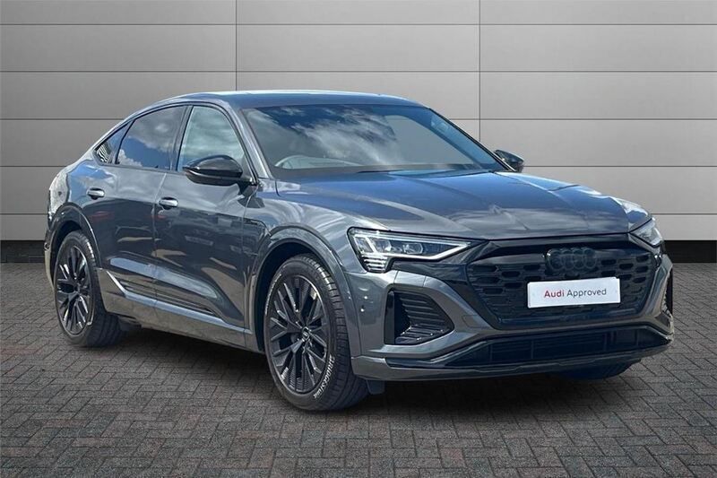 Grey Used 2024 Audi Q8 e-tron Black Edition SUV | £57,950 (Expensive) - Image 1/4