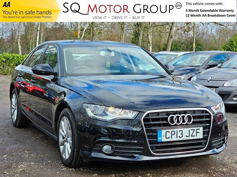 Used Audi A6 2013 Black Sedan