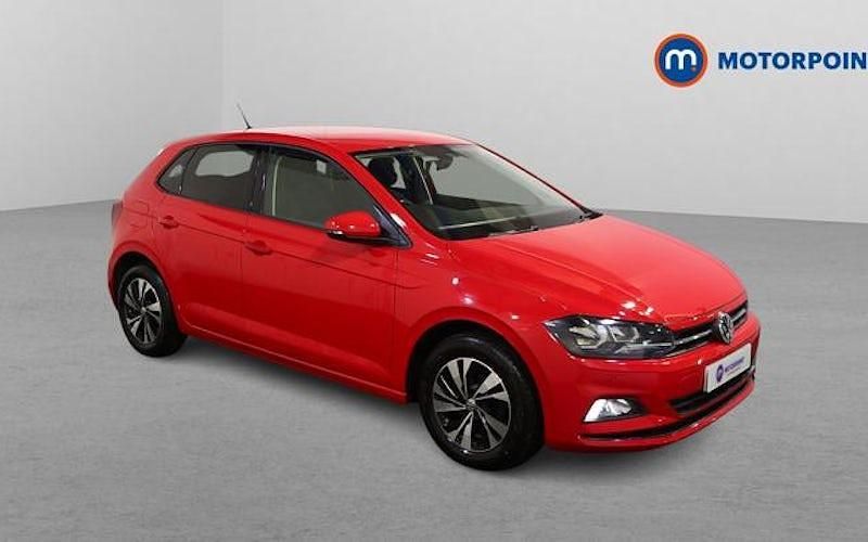 Used VW Polo Match 80 HP (58 kW) 2021 Red Hatchback
