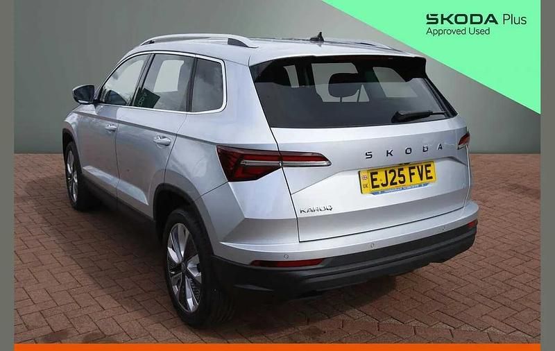 Used Skoda Karoq SE L 150 HP (110 kW) 2025 Brilliant silver metallic SUV