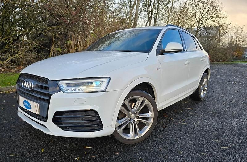 Used Audi Q3 S-line plus 2017 White SUV