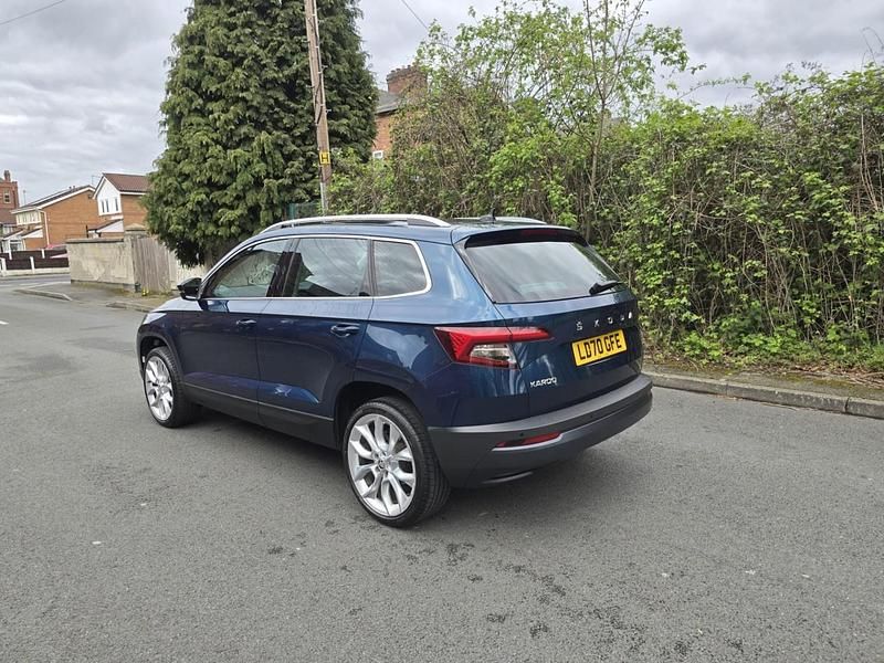 Used Skoda Karoq SE L 2020 Blue SUV