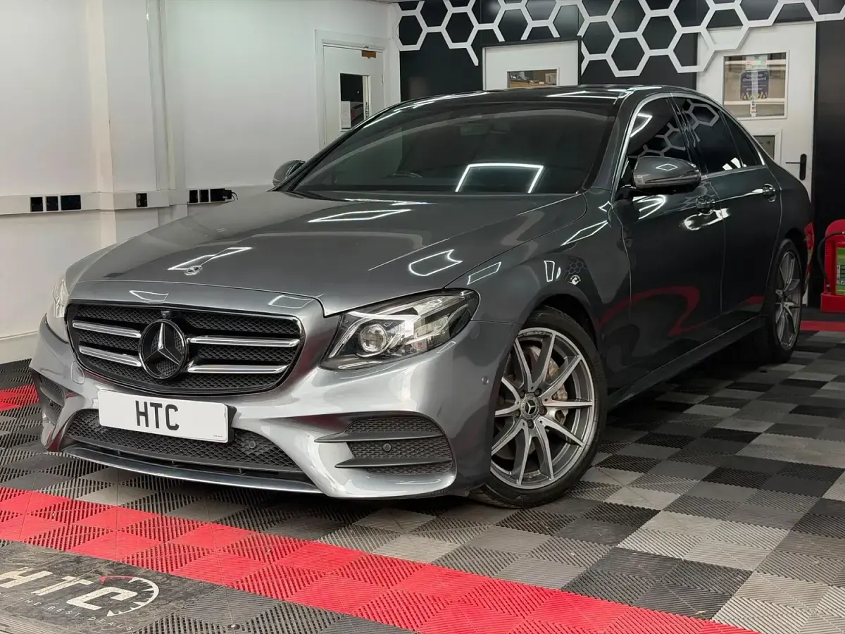 Used Mercedes E350 AMG line 2019 Grey Sedan
