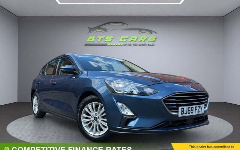 Blue Used 2020 Ford Focus Titanium Hatchback | £11,485 (Fair price) - Image 1/4