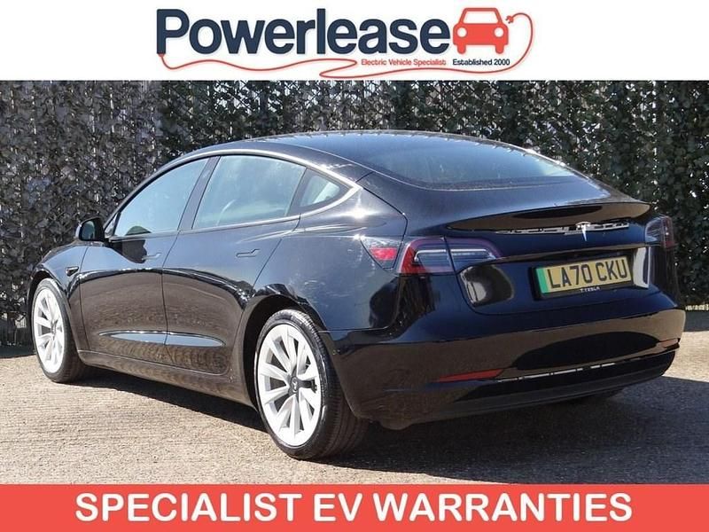 Used Tesla Model 3 Standard Range Plus 177 kW (241 HP) 2020 Black Sedan