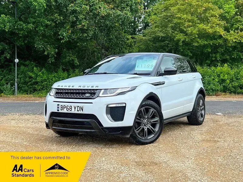 Used Land Rover Range Rover evoque Landmark 2018 White Estate