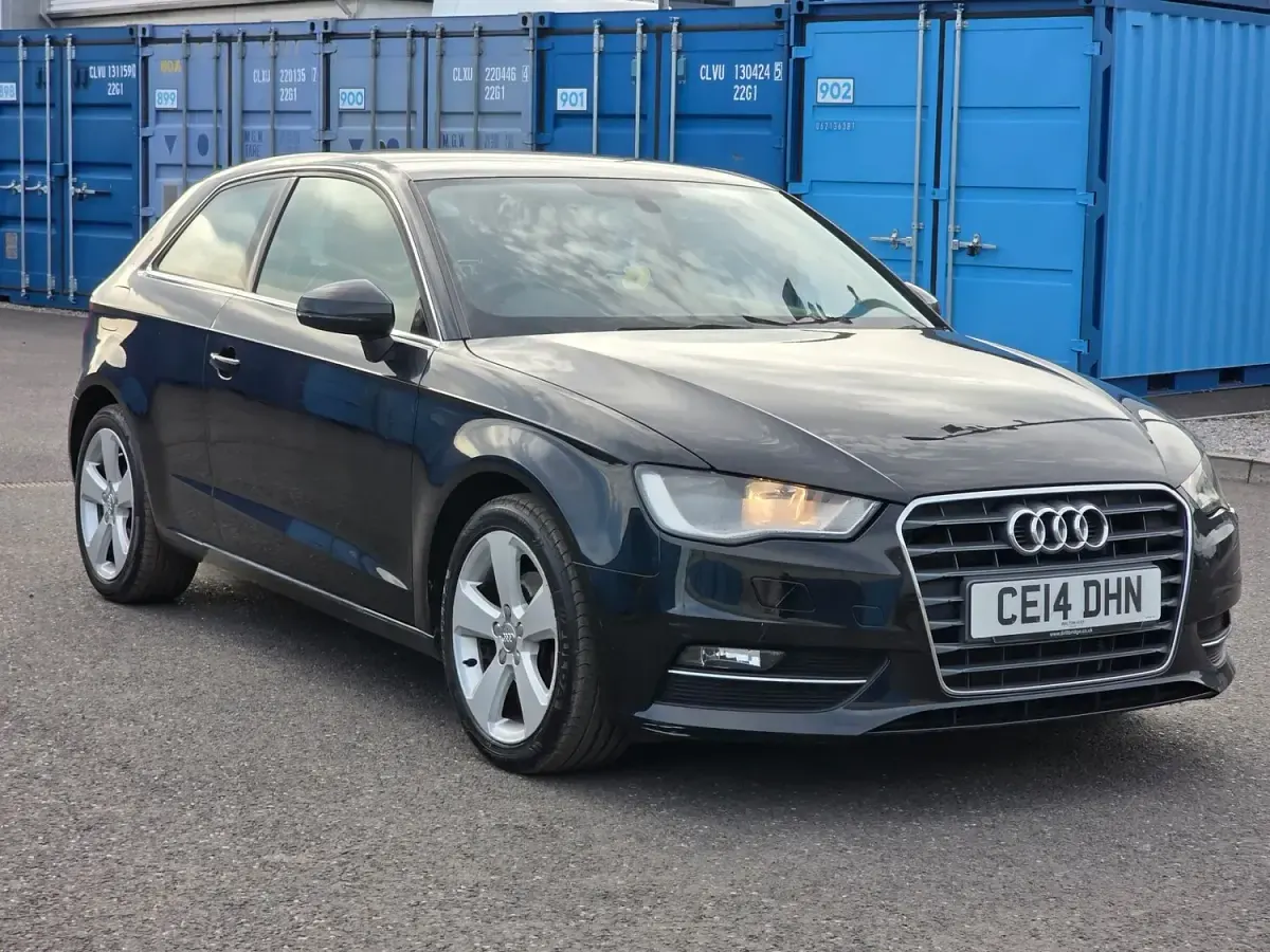 Used Audi A3 Sport 150 HP (110 kW) 2014 Black Hatchback