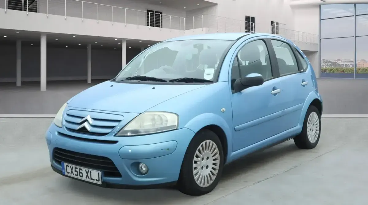 Begagnad Citroën C3 Exclusive 109 HK (80 kW) 2006 Blå Halvkombi