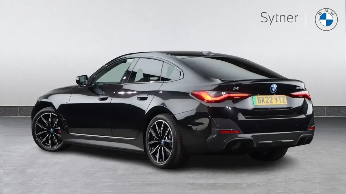 Used BMW i4 M Sport 246 kW (335 HP) 2022 Black Sedan