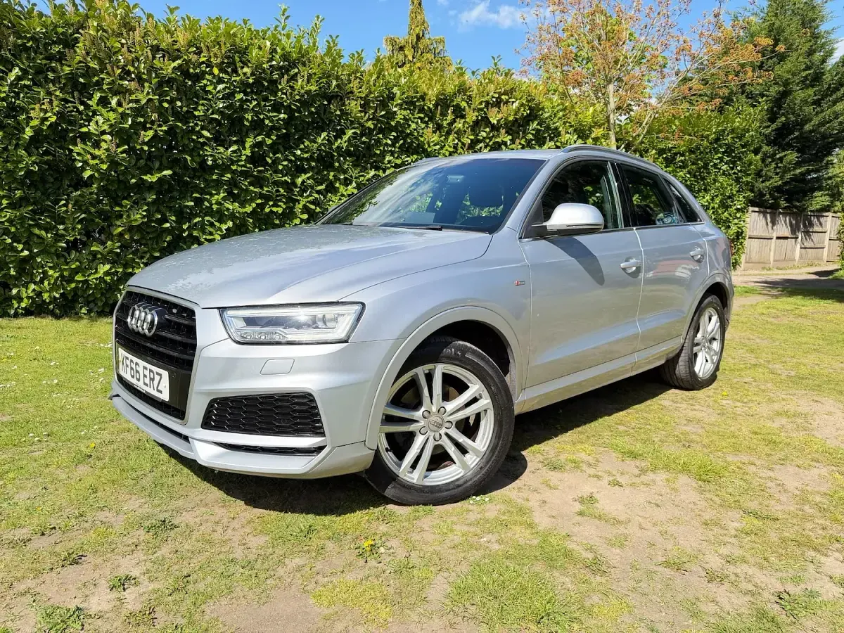 Used Audi Q3 S-Line 150 HP (110 kW) 2017 Silver SUV