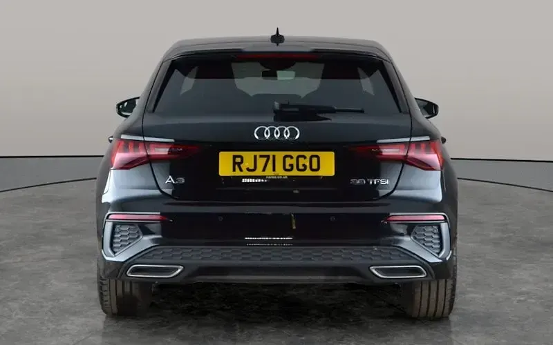 Used Audi A3 Sportback S-Line 110 HP (80 kW) 2022 Black Hatchback