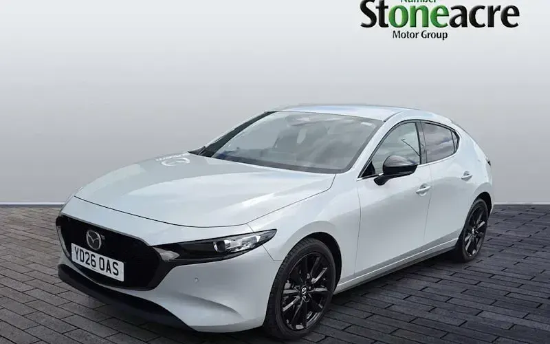 Used Mazda 3 Homura-Line 186 HP (136 kW) 2025 White Hatchback