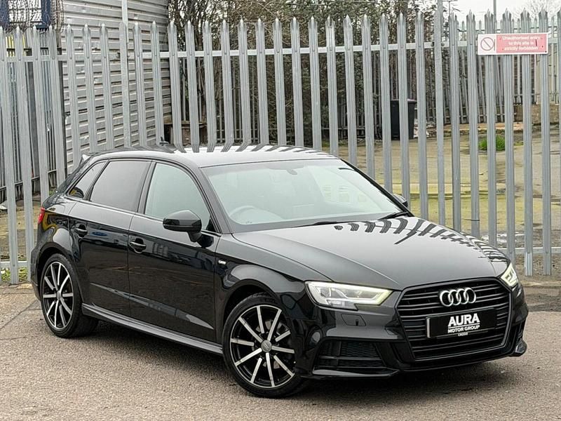 Used Audi A3 Sportback Black Edition 150 HP (110 kW) 2019 Black Hatchback