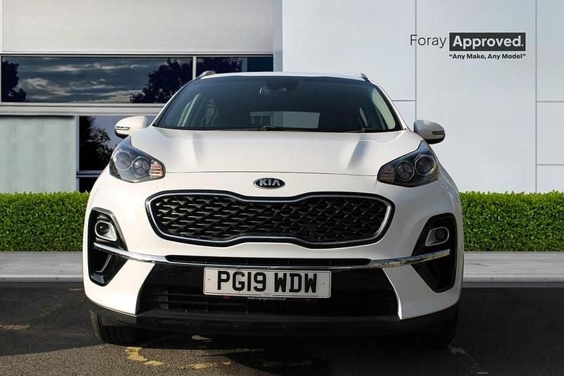 Used Kia Sportage 136 HP (100 kW) 2019 White SUV