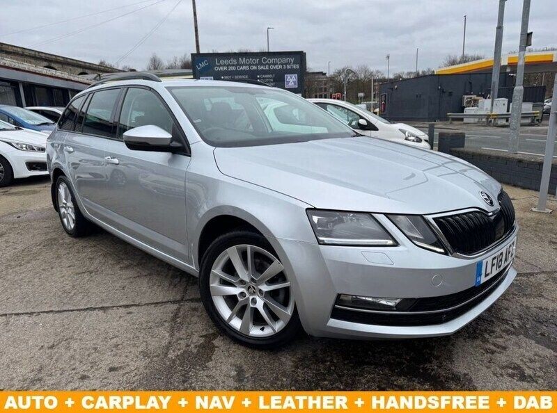 Silver Used 2018 Skoda Octavia SE L Estate | £13,995 (Fair price) - Image 1/4