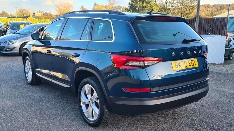 Used Skoda Kodiaq SE L 150 HP (110 kW) 2020 Blue SUV