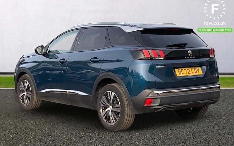 Used Peugeot 3008 Allure+ 131 HP (96 kW) 2022 Blue SUV