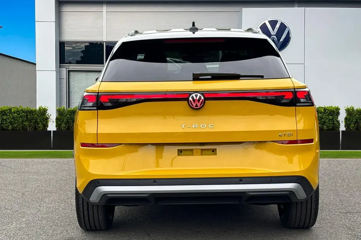 New VW T-Roc Style 2026 Yellow SUV