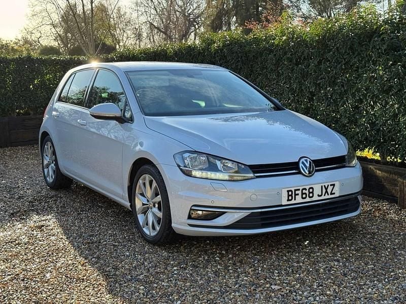 Silver Used 2018 VW Golf VII GT Hatchback | £10,995 (Good price) - Image 1/4