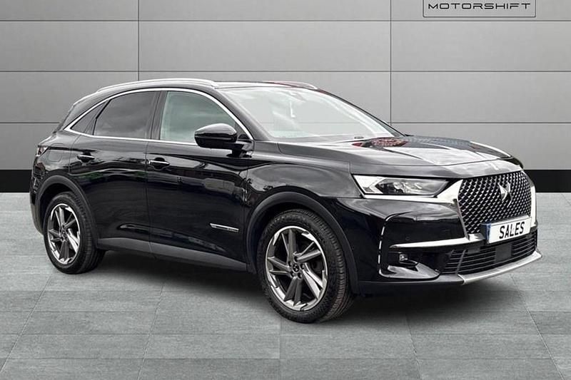 Used DS Automobiles DS7 Crossback Prestige 130 HP (95 kW) 2018 Black SUV
