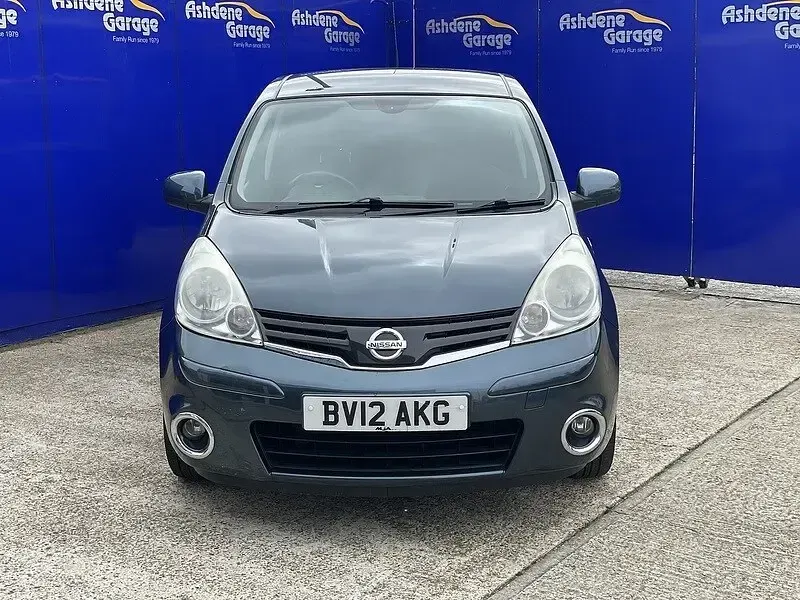 Used Nissan Note N-TEC 110 HP (80 kW) 2012 Blue Hatchback