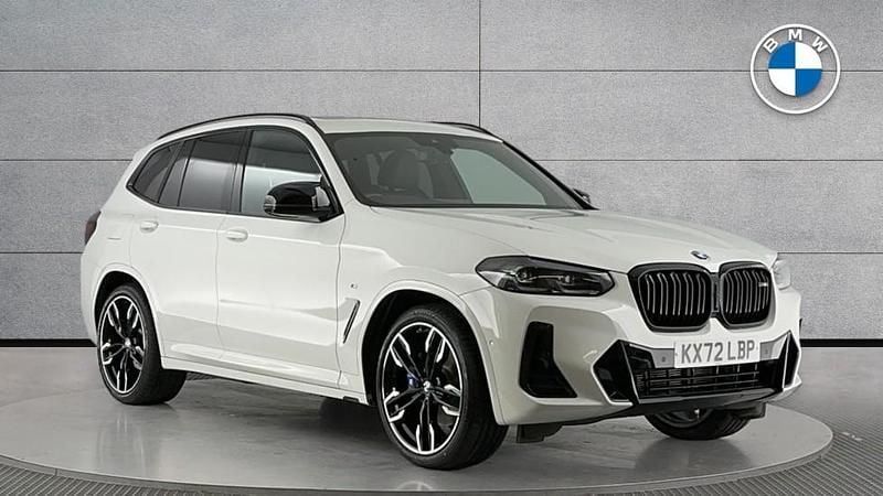 White Used 2022 BMW X3 M Sport SUV | £42,950 (Fair price) - Image 1/4