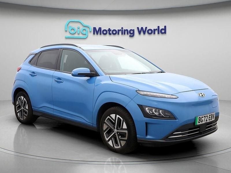 Blue Used 2022 Hyundai Kona Premium SUV | £13,600 (Fair price) - Image 1/4