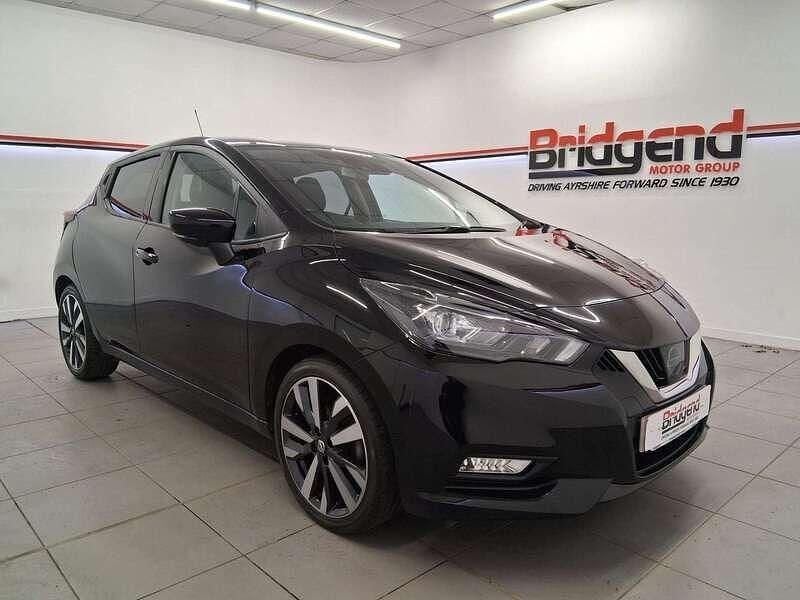 Black Used 2022 Nissan Micra Tekna Hatchback | £12,499 (Fair price) - Image 1/4