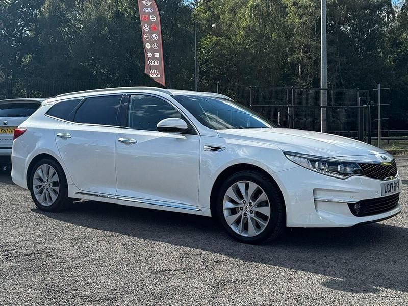 White Used 2017 Kia Optima 2 Estate | £10,150 (Fair price) - Image 1/4