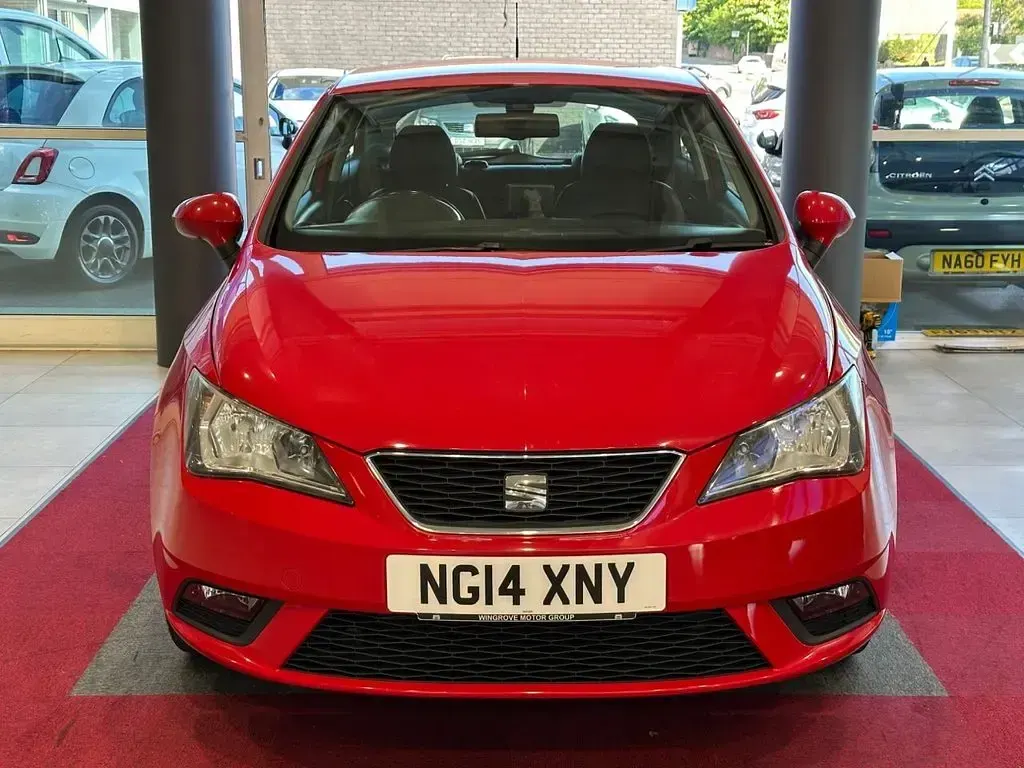 Used Seat Ibiza I-Tech 105 HP (77 kW) 2014 Red Coupe