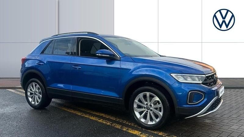 Blue Used 2025 VW T-Roc Match SUV | £24,264 (Fair price) - Image 1/3
