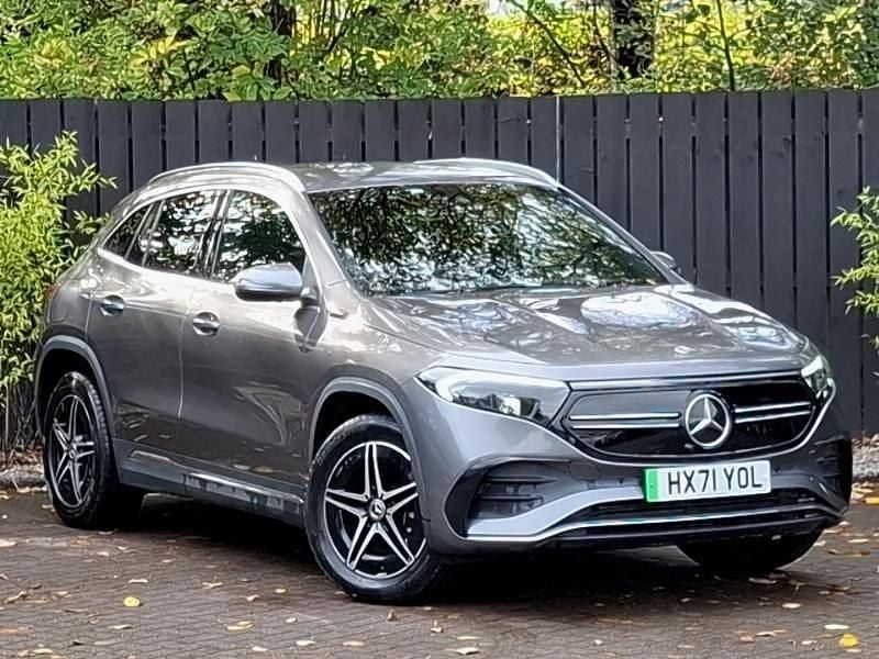Mountain grey metallic Used 2021 Mercedes EQA350 AMG line SUV | £24,498 (A bit pricey) - Image 1/4