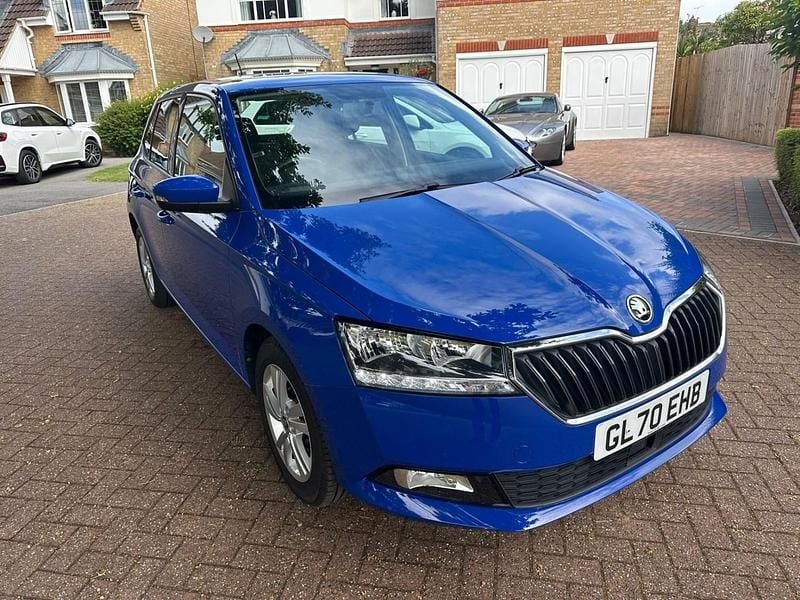 Blue Used 2020 Skoda Fabia SE Hatchback | £7,500 (Good price) - Image 1/4