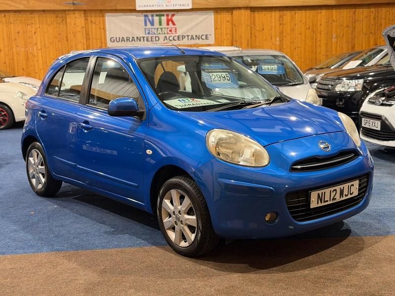 Blue Used 2012 Nissan Micra Acenta Hatchback | £2,991 (A bit pricey) - Image 1/4
