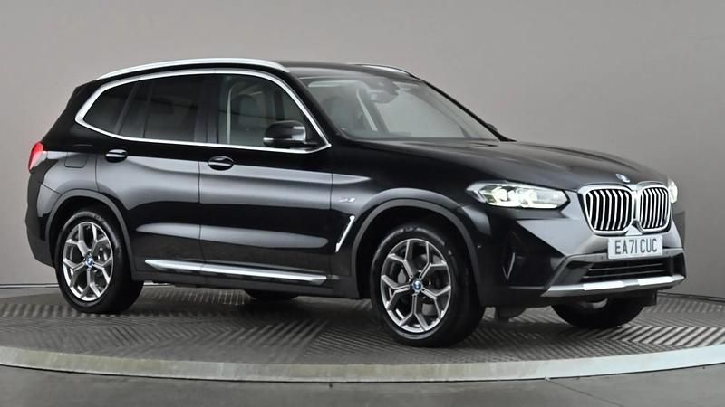 Black Used 2021 BMW X3 xLine SUV | £22,998 (Fair price) - Image 1/4
