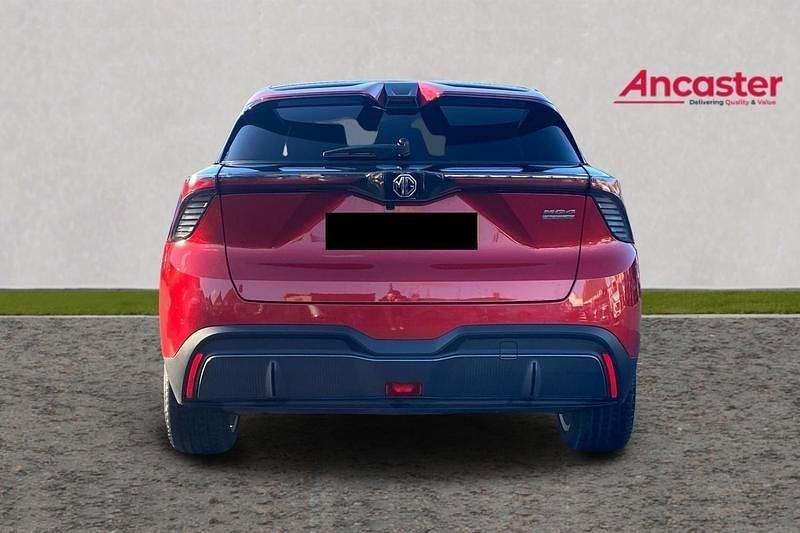 Ny MG MG4 EV Trophy 319 kW (435 HK) 2026 Röd Halvkombi