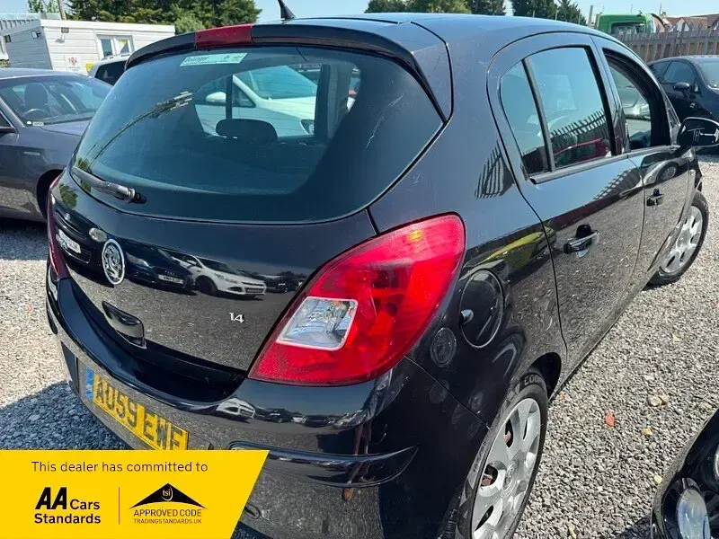 Used Vauxhall Corsa Club 2009 Black Hatchback