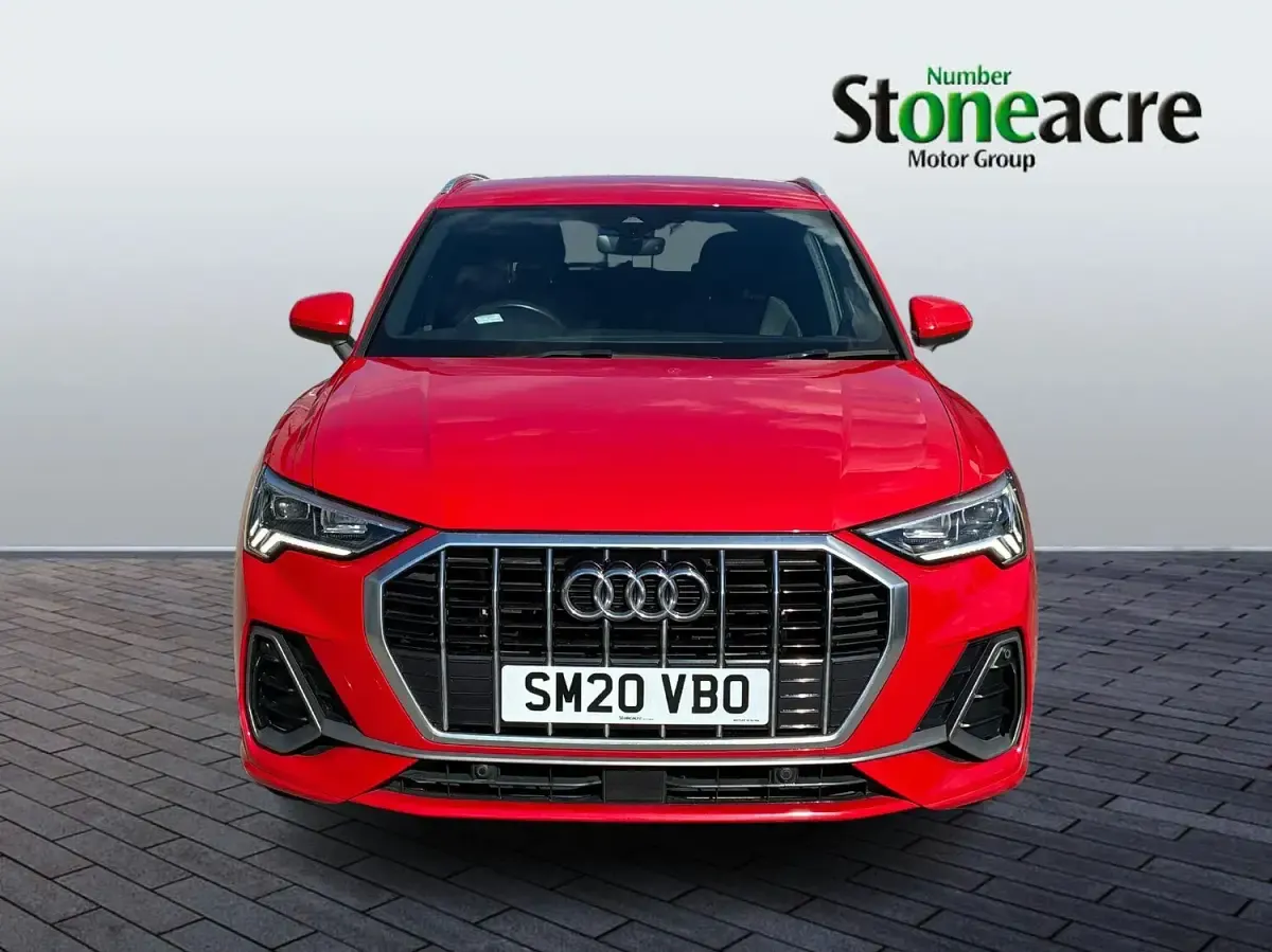 Used Audi Q3 S-Line 150 HP (110 kW) 2020 Red SUV