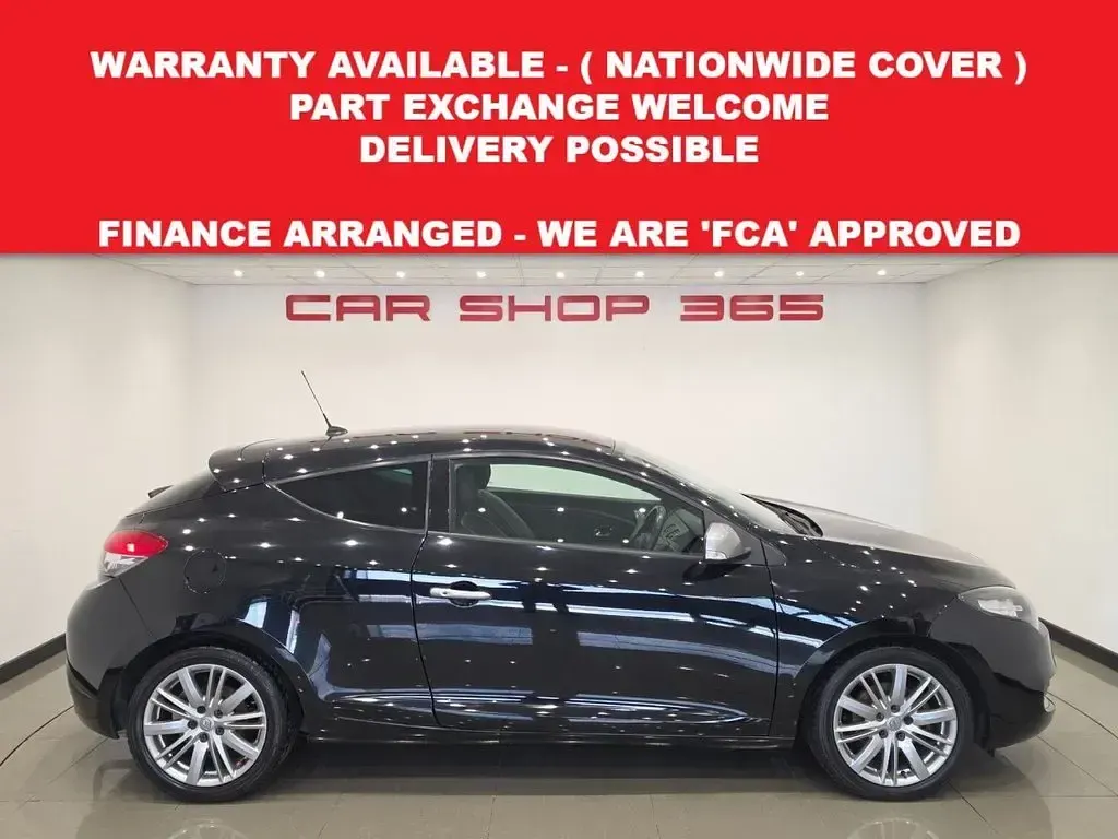 Used Renault Mégane GT Line GT-Line 130 HP (95 kW) 2013 Black Coupe