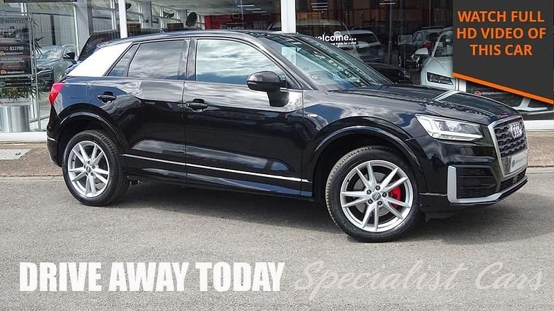Black Used 2018 Audi Q2 S-Line SUV | £17,500 (Fair price) - Image 1/4