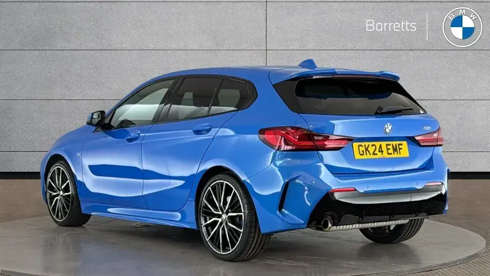 Used BMW 118 M Sport 134 HP (98 kW) 2024 Blue Hatchback