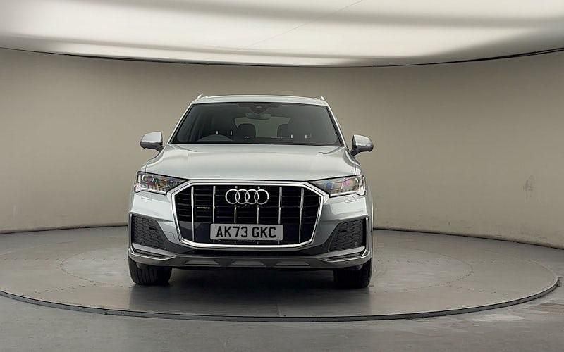Begagnad Audi Q7 S-Line 286 HK (210 kW) 2023 Silver SUV