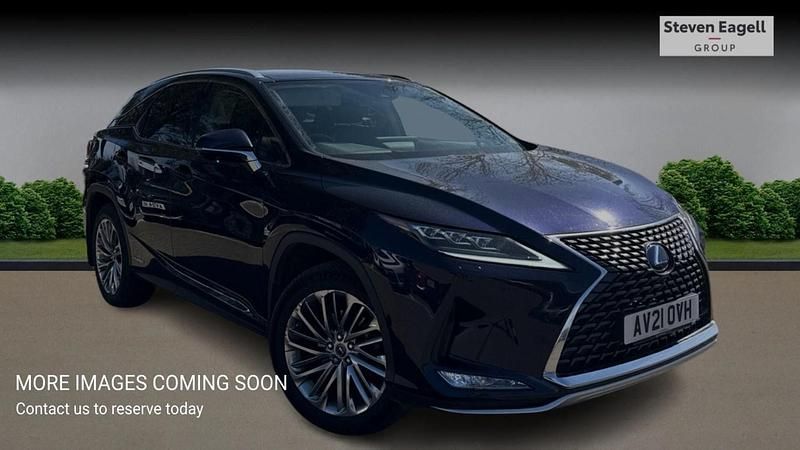 Used Lexus RX450h 2021 Blue SUV