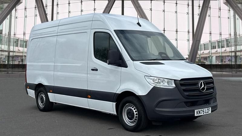 Begagnad Mercedes Sprinter 150 HK (110 kW) 2025 Vit Van