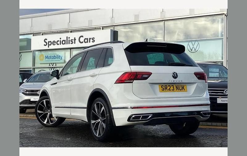 Used VW Tiguan R-line 150 HP (110 kW) 2023 White SUV