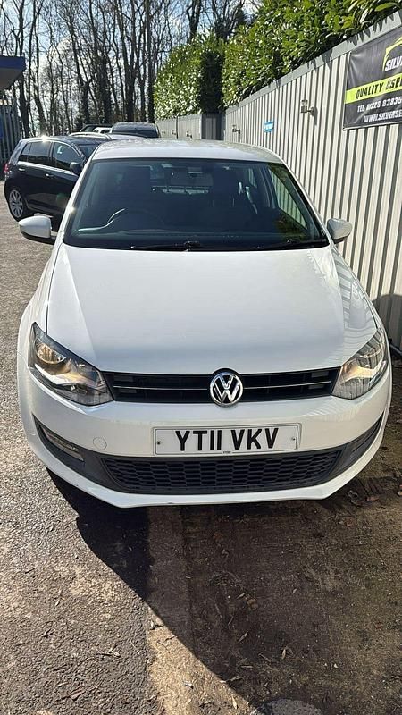 Used VW Polo SE 70 HP (51 kW) 2011 White Hatchback