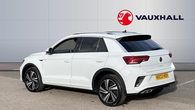 Used VW T-Roc R-line 150 HP (110 kW) 2023 White SUV