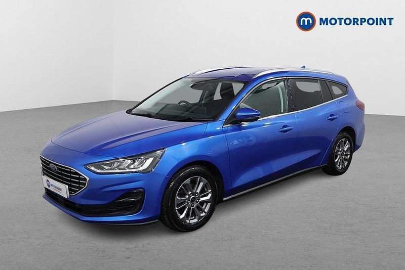 Used Ford Focus Titanium 155 HP (114 kW) 2022 Blue Estate